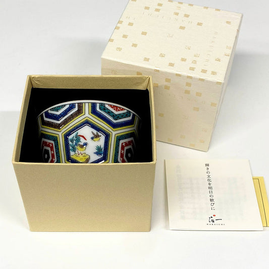 九谷焼 古九谷フリーカップ【箔一】