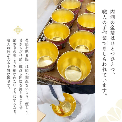 九谷焼　古九谷フリーカップ【箔一】