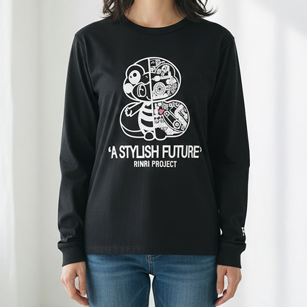 ロングTシャツ　メカみっちゃん